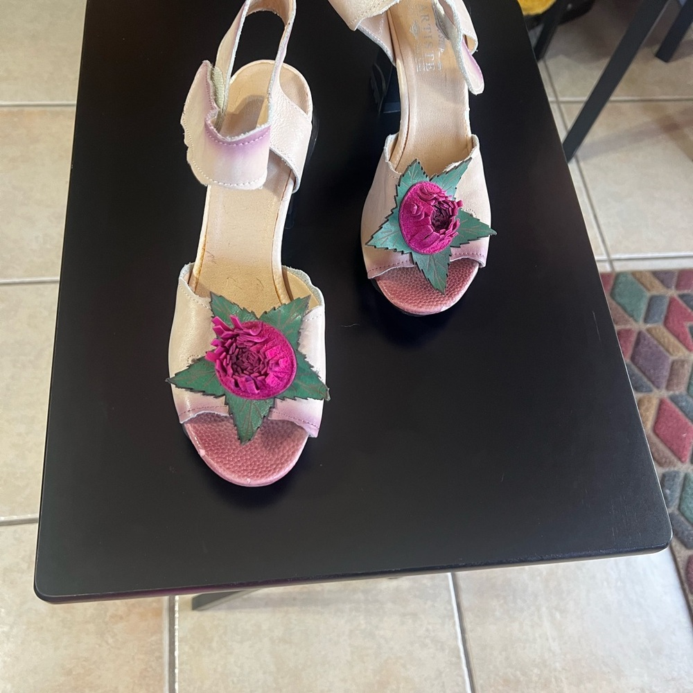 L’Ariste Believe Ankle Strap Sandals